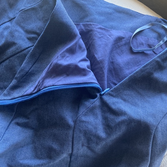 Cotton Candy Asymmetrical Side Zip Mini Skirt - Picture 5 of 8